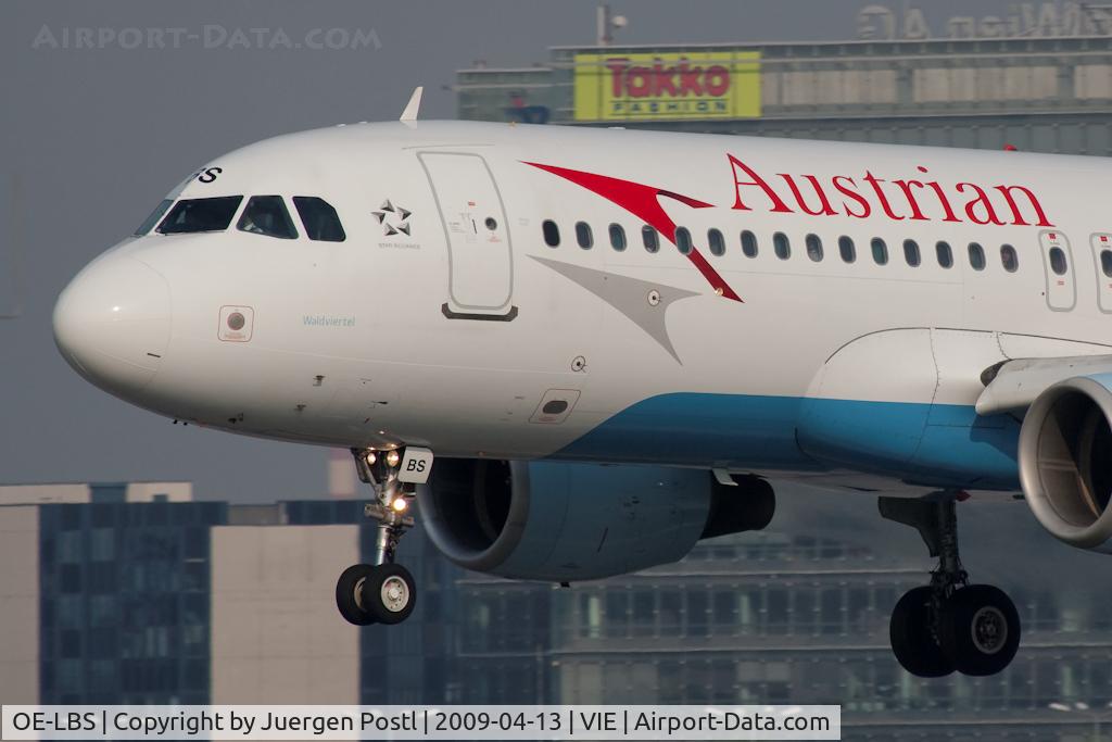 OE-LBS, 2000 Airbus A320-214 C/N 1189, Airbus A320-214