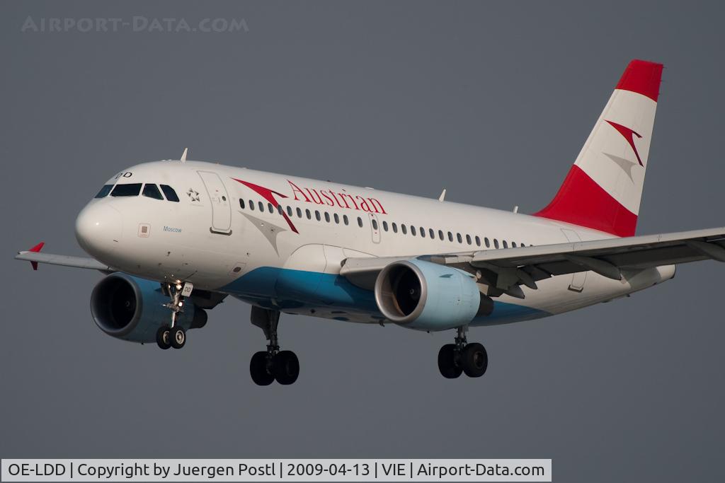 OE-LDD, 2005 Airbus A319-112 C/N 2416, Airbus A319-112