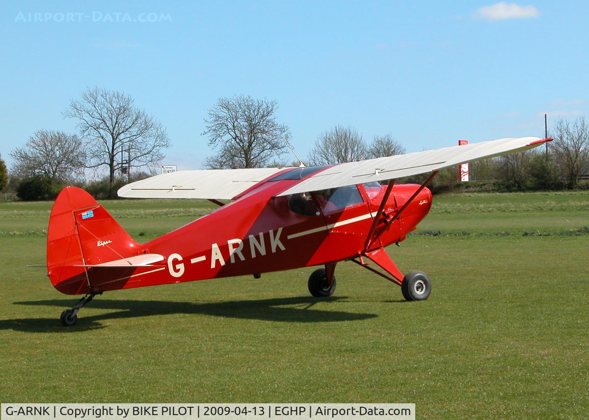G-ARNK, 1961 Piper PA-22-108 Colt Colt C/N 22-8622, TAXYING OUT FOR TAKE OFF