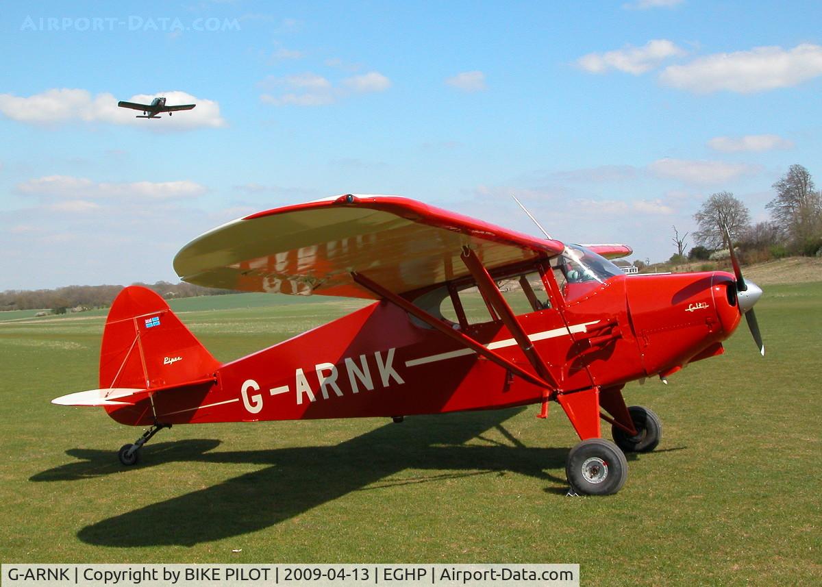 G-ARNK, 1961 Piper PA-22-108 Colt Colt C/N 22-8622, LOOKING GREAT IN THE SUN