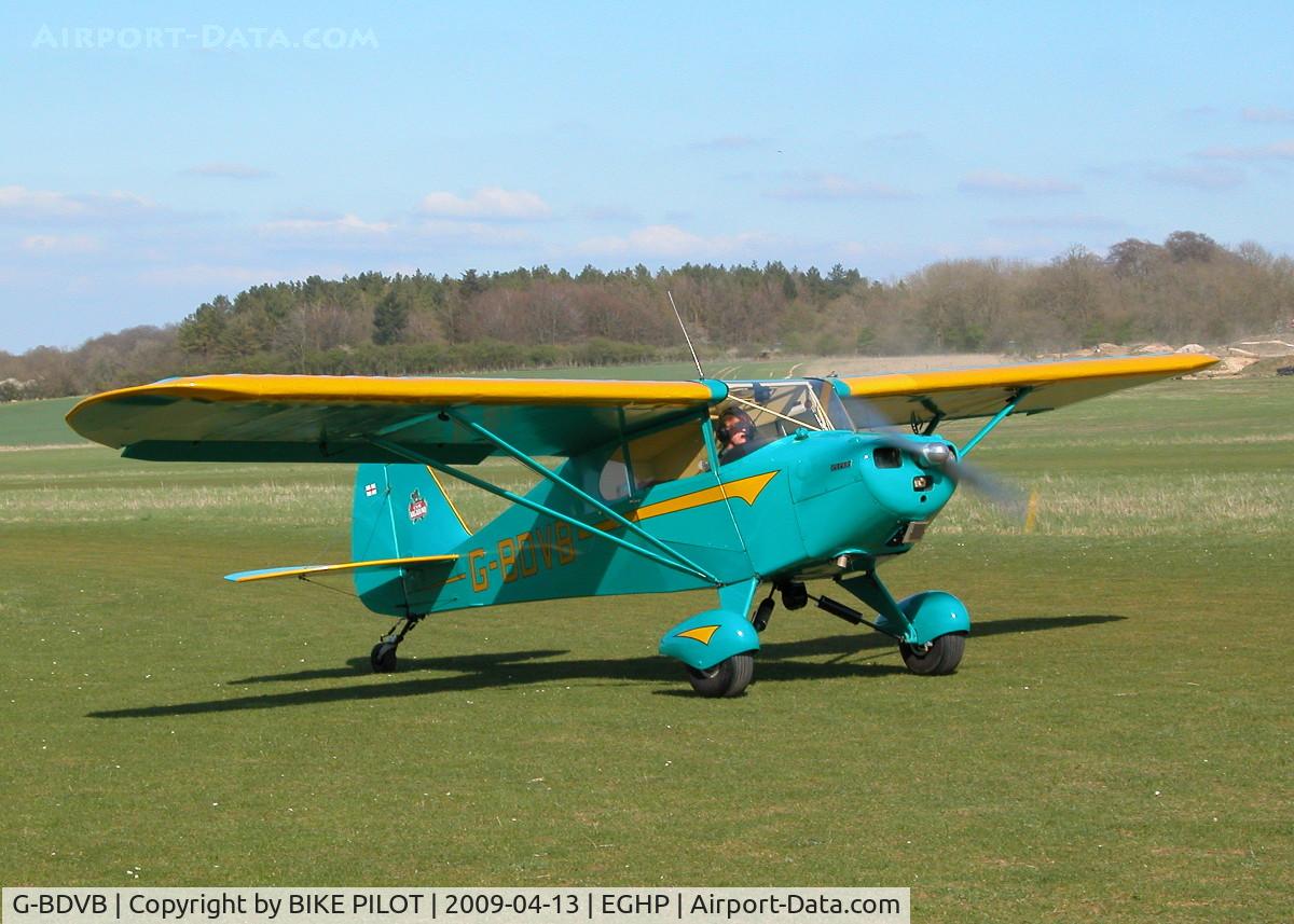 Aircraft G-BDVB (1948 Piper PA-17 Vagabond C/N 15-229) Photo by BIKE ...