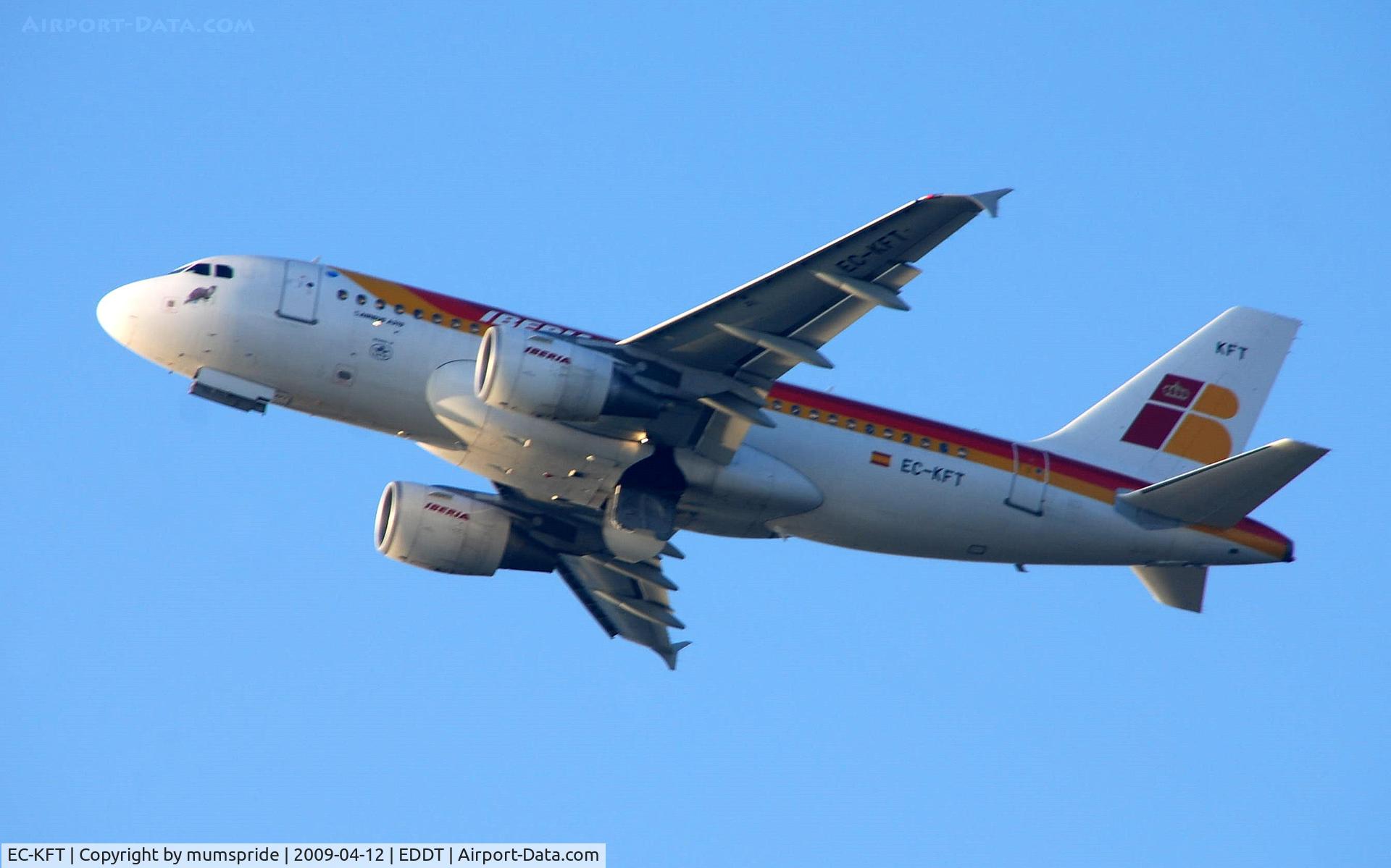 EC-KFT, 2007 Airbus A319-111 C/N 3179, Hasta la vista!