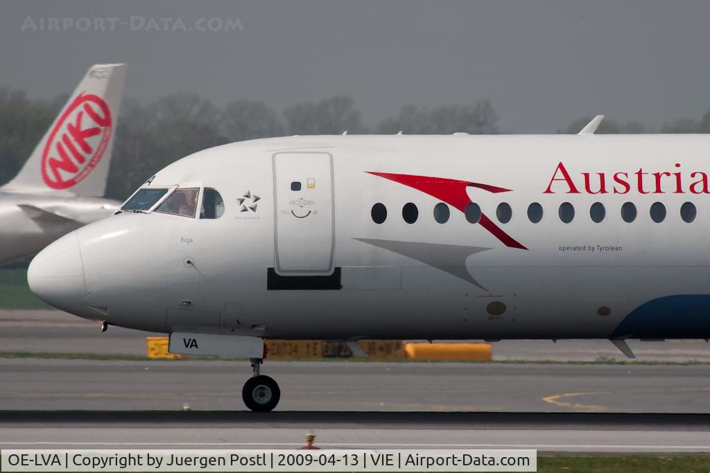 OE-LVA, 1994 Fokker 100 (F-28-0100) C/N 11490, Fokker 100