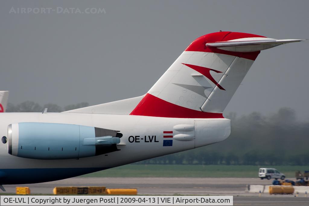 OE-LVL, 1992 Fokker 100 (F-28-0100) C/N 11404, Fokker 100
