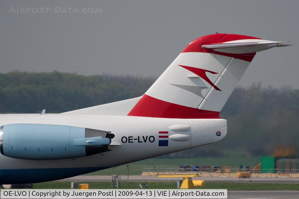 OE-LVO, 1993 Fokker 100 (F-28-0100) C/N 11460, Fokker 100