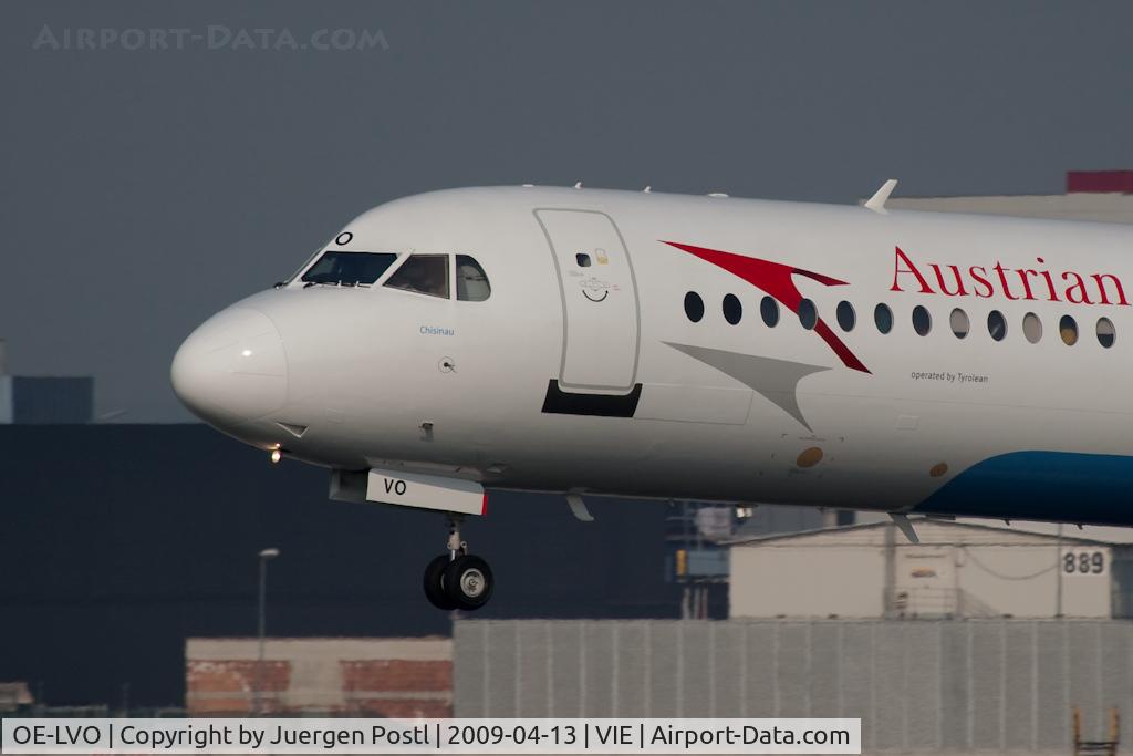 OE-LVO, 1993 Fokker 100 (F-28-0100) C/N 11460, Fokker 100