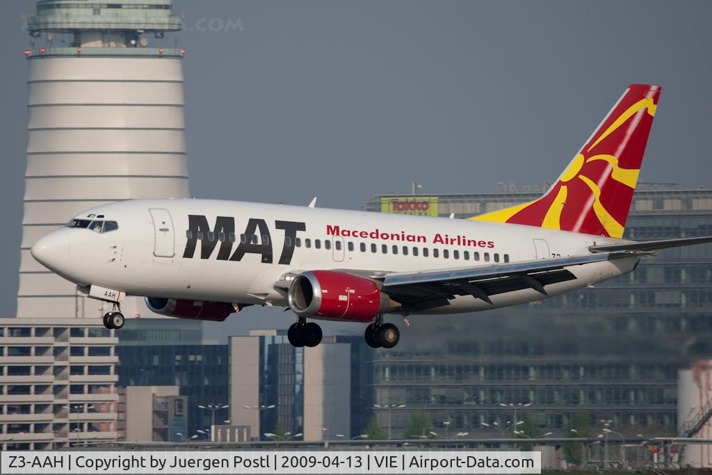 Z3-AAH, 1991 Boeing 737-529 C/N 25249, Boeing 737-529