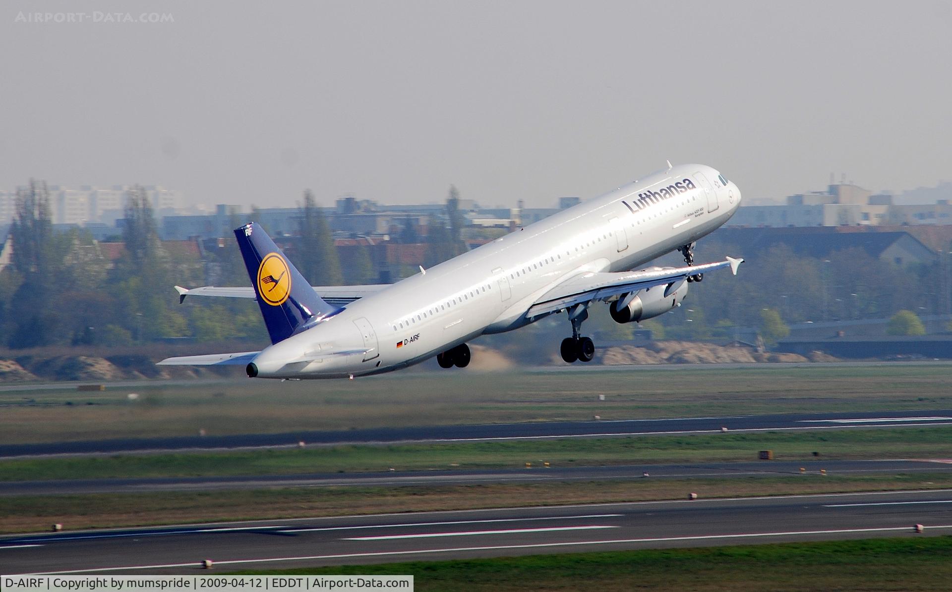 D-AIRF, 1994 Airbus A321-131 C/N 0493, LUFTHANSA´s 