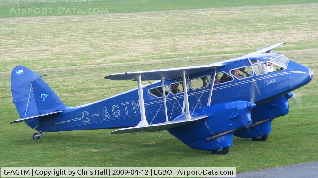 G-AGTM, 1944 De Havilland DH-89A Dominie/Dragon Rapide C/N 6746, AVIATION HERITAGE LTD, Previous ID: JY-ACL