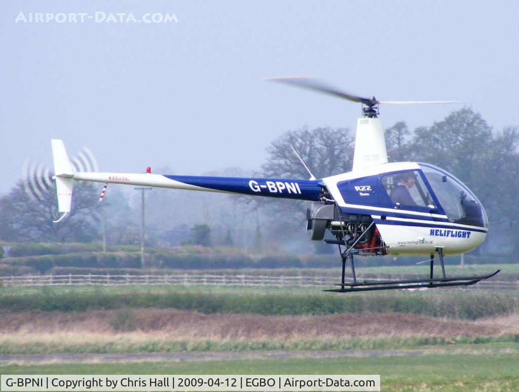 G-BPNI, 1989 Robinson R22 Beta C/N 0948, Heliflight UK Ltd