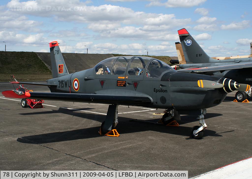 78, Socata TB-30 Epsilon C/N 78, Static display during BA106 Open Day