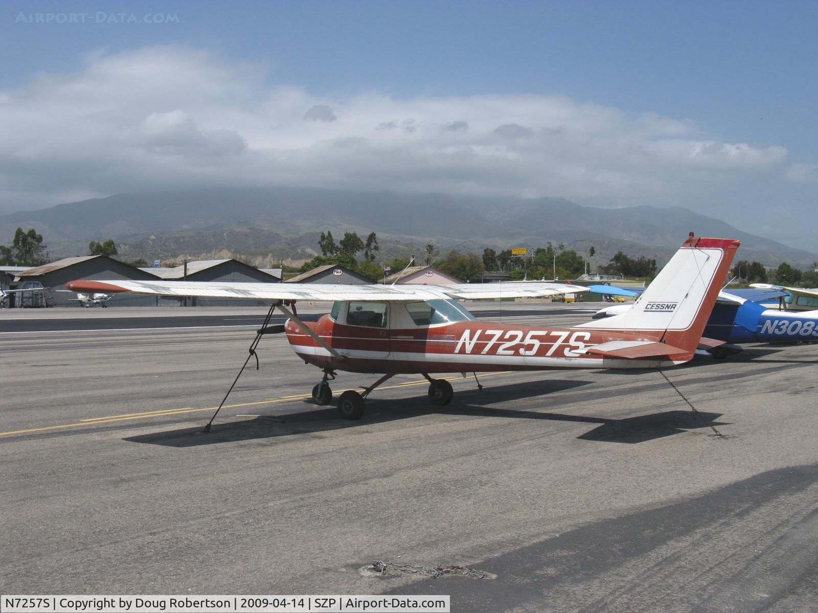 N7257S, 1967 Cessna 150H C/N 15067957, 1967 Cessna 150H, Continental O-200 100 Hp