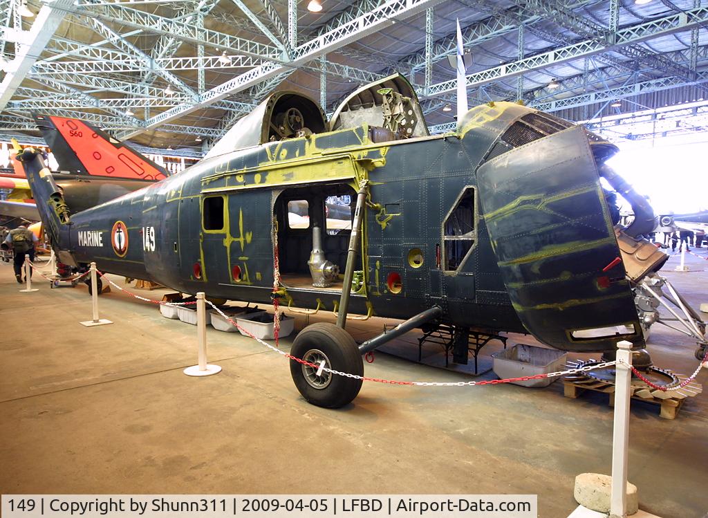 149, Sikorsky HSS-1 Seabat C/N SA149, French Navy HSS-1 preserved at the CAEA Museum and still on restoration...