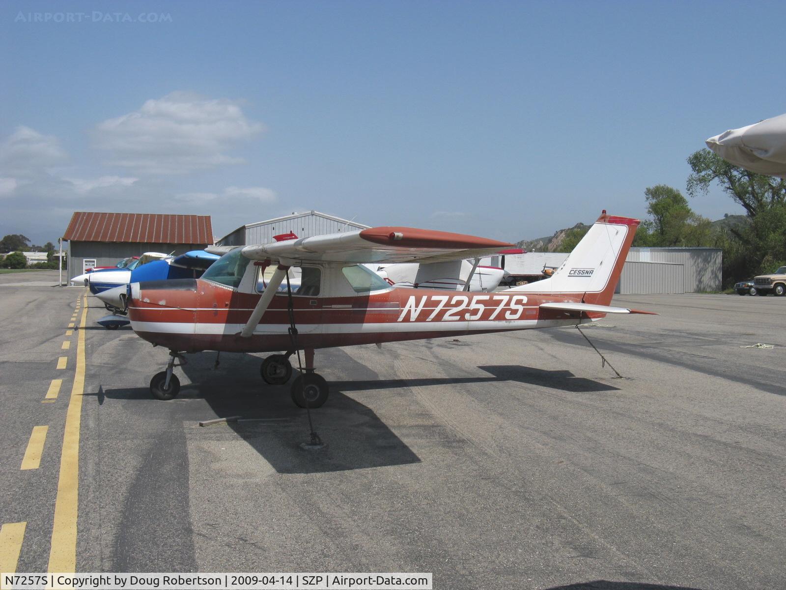 N7257S, 1967 Cessna 150H C/N 15067957, 1967 Cessna 150H, Continental O-200 100 Hp