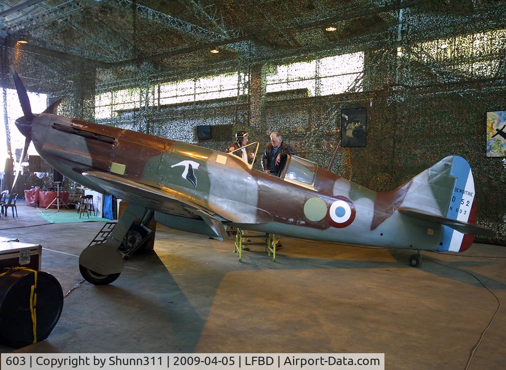603, Dewoitine D.520 C/N 603, Completly restored by the CAEA Museum and displayed for the first time ;-) One of the few Dewoitine D520 preserved in the world !!!