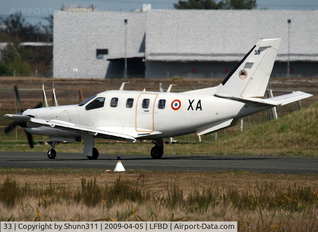 33, Socata TBM-700A C/N 33, Rolling for first flight with people... during BA106 Open Day