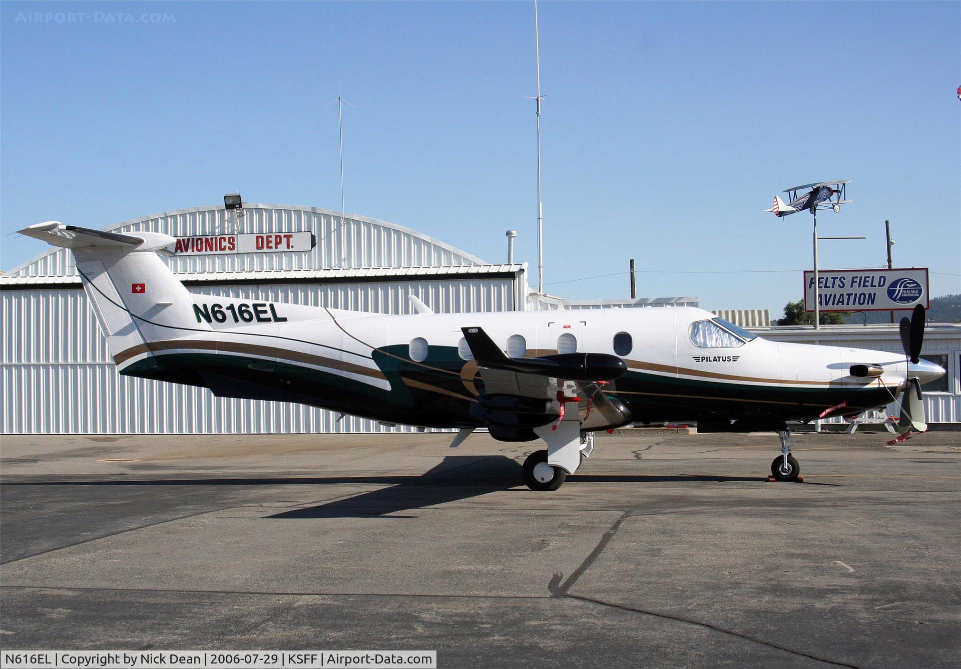 N616EL, 2005 Pilatus PC-12/45 C/N 616, KSFF