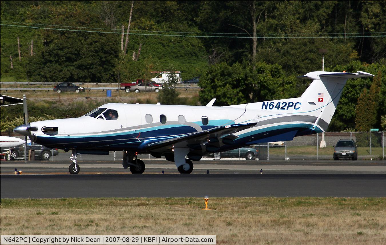 N642PC, 2005 Pilatus PC-12/45 C/N 642, KBFI