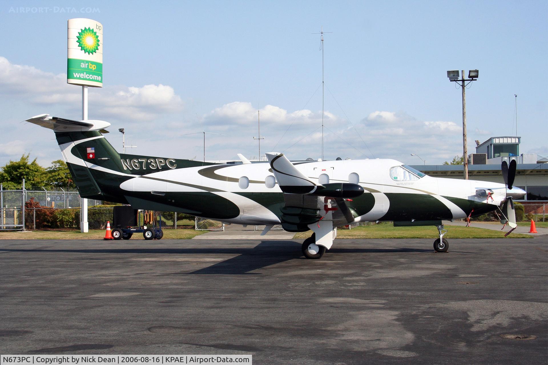 N673PC, 2005 Pilatus PC-12/45 C/N 673, KPAE