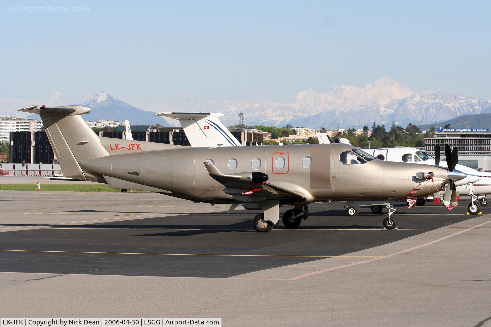 LX-JFK, 2005 Pilatus PC-12/45 C/N 683, LSGG