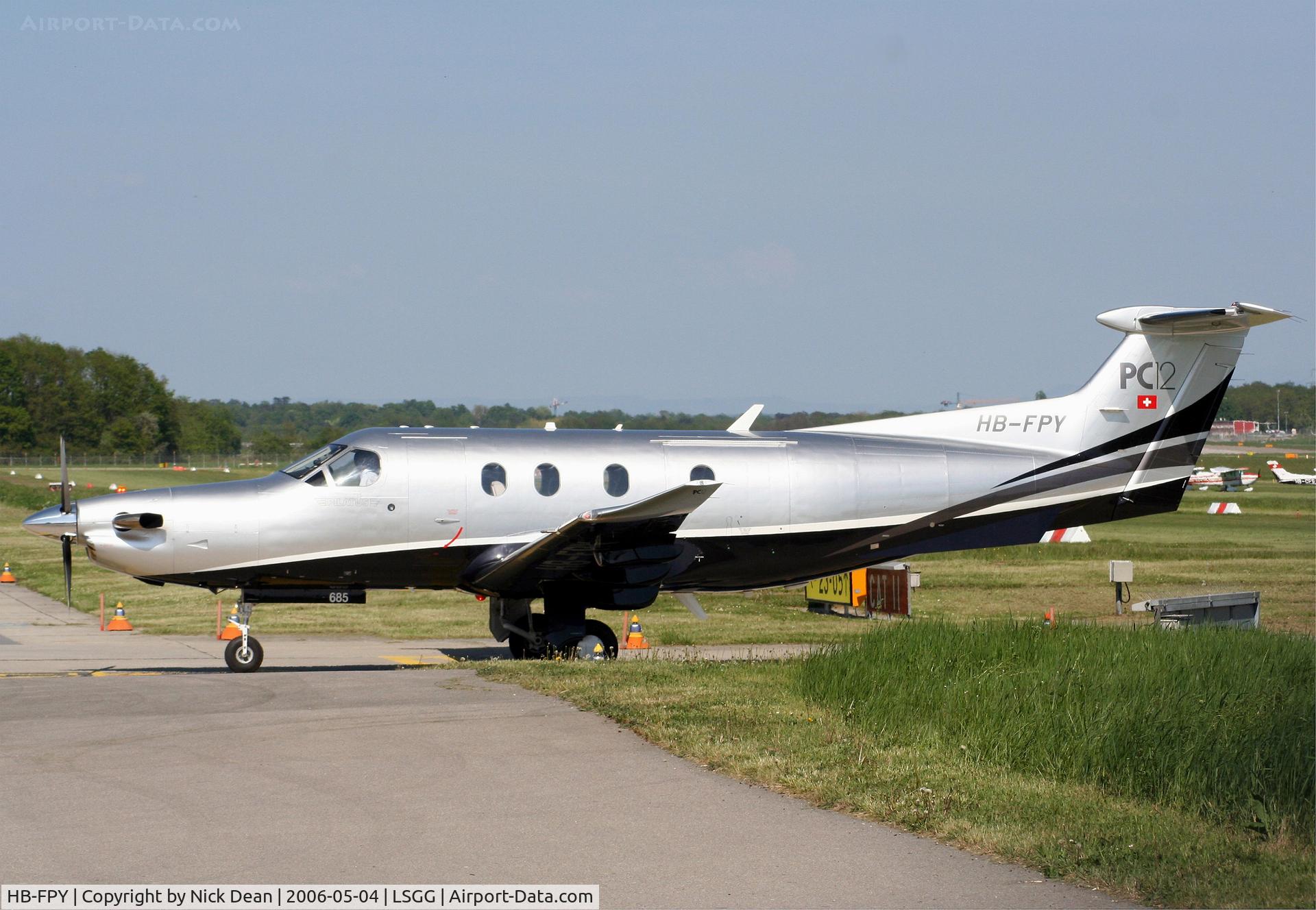HB-FPY, 2005 Pilatus PC-12/47 C/N 685, LSGG