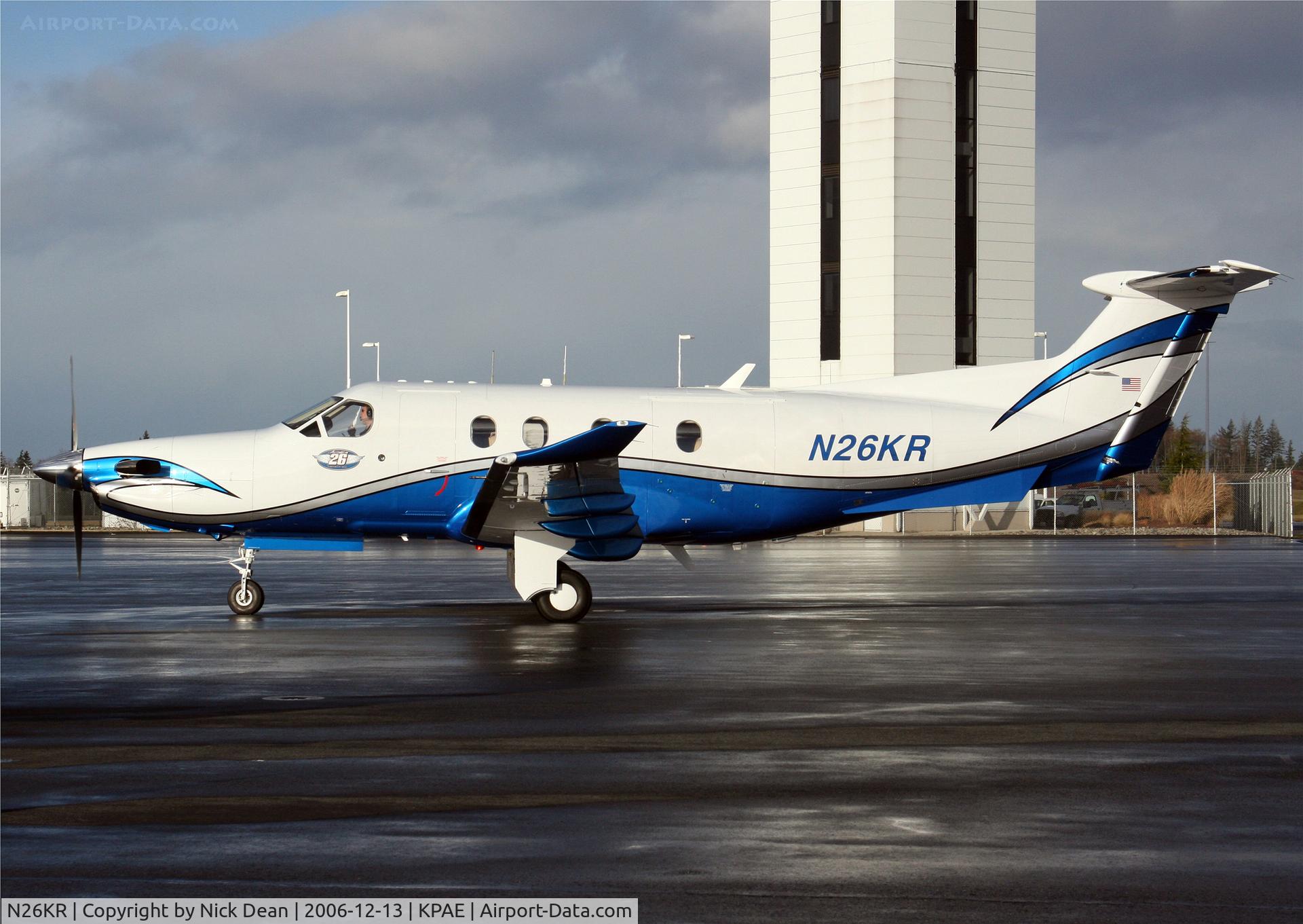 N26KR, 2006 Pilatus PC-12/47 C/N 764, KPAE
