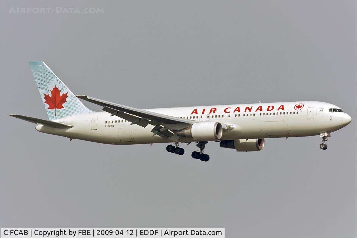 C-FCAB, 1988 Boeing 767-375/ER C/N 24082, short final RW07L