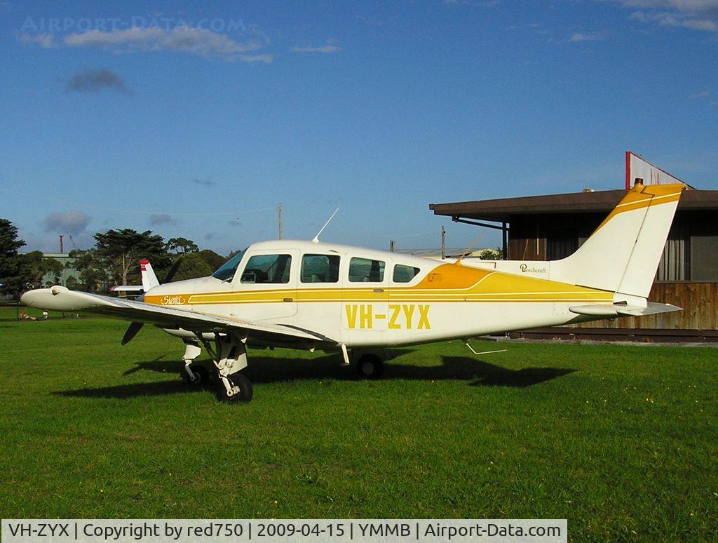 VH-ZYX, 1980 Beech C24R Sierra C/N MC-732, Sierra VH-ZYX