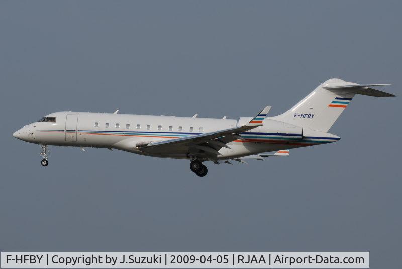 F-HFBY, 2006 Bombardier BD-700-1A11 Global 5000 C/N 9188, Challenger Luxembourg