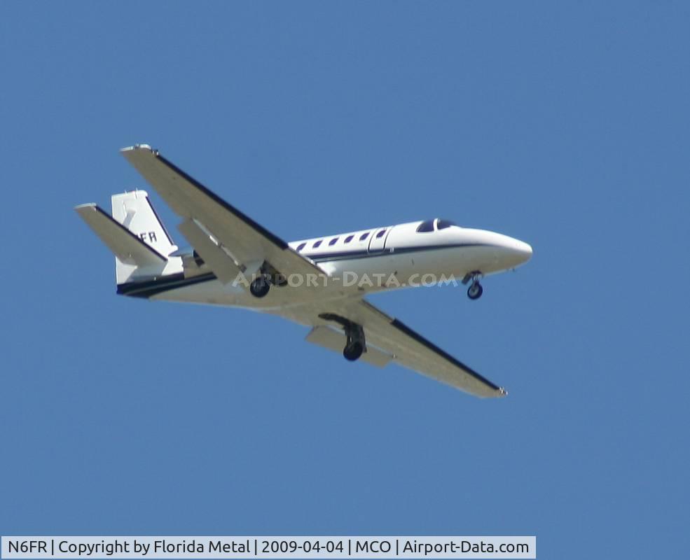 N6FR, 1997 Cessna 550 C/N 550-0828, Cessna 550