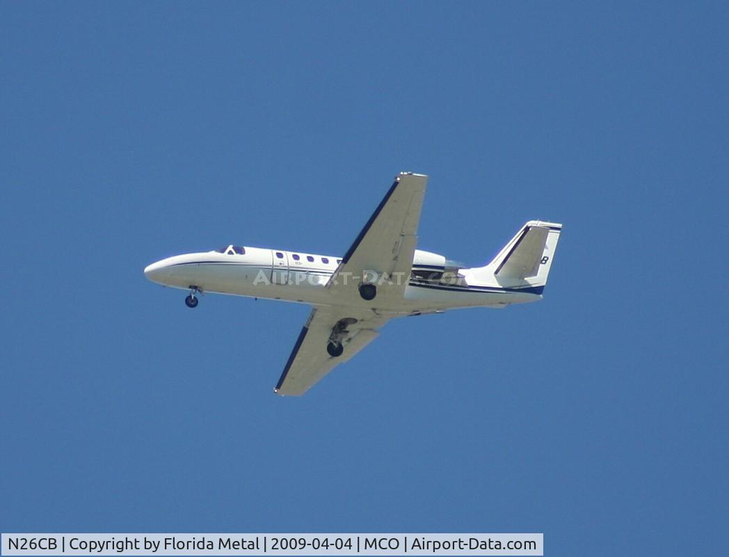 N26CB, 2001 Cessna 550 Citation C/N 550-1001, Cessna 550