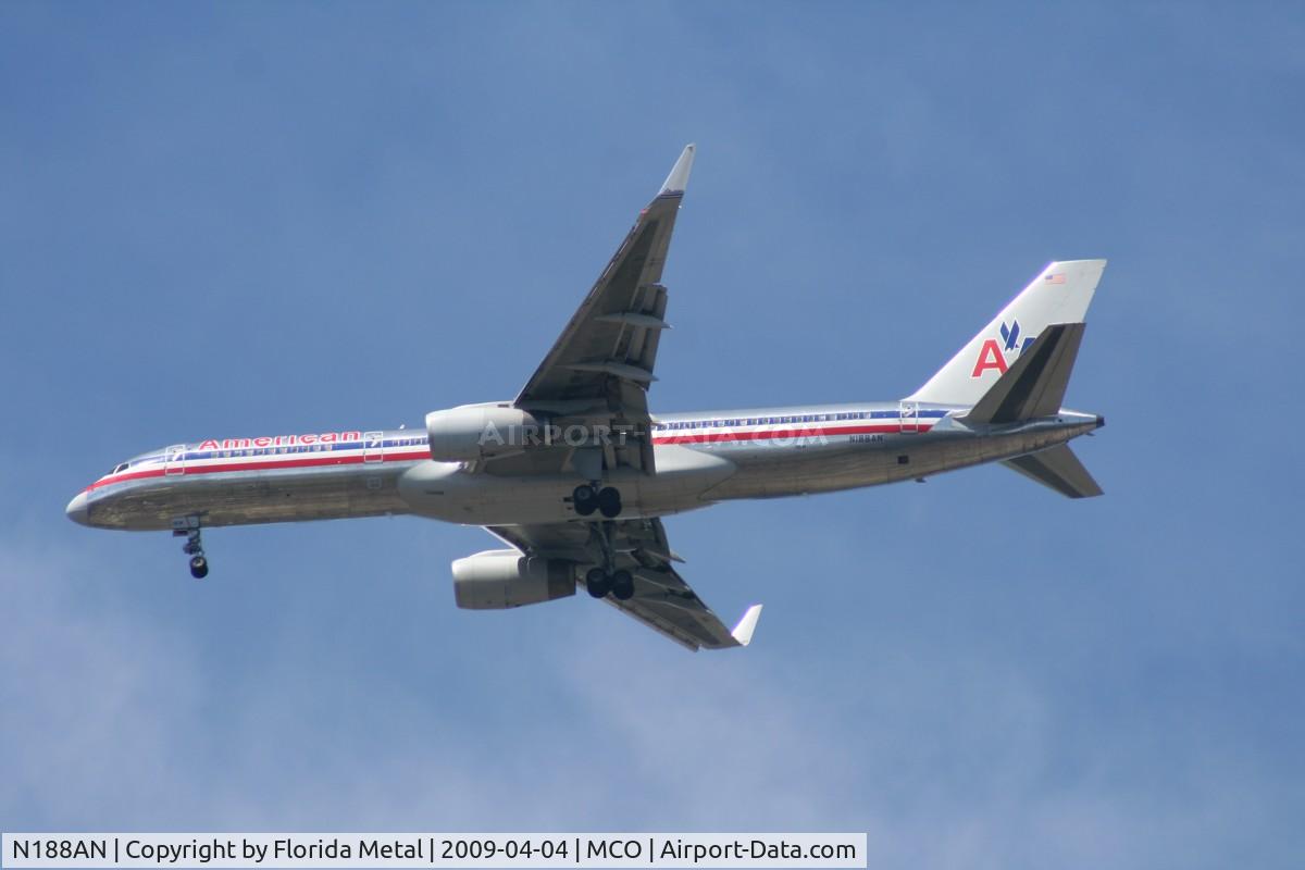 N188AN, 2001 Boeing 757-223 C/N 32382, American 757-200
