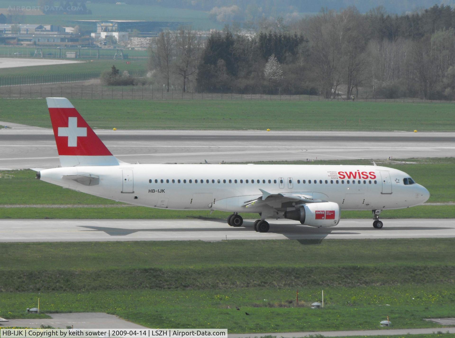 HB-IJK, 1996 Airbus A320-214 C/N 596, Taken from the excellent Viewing Deck 