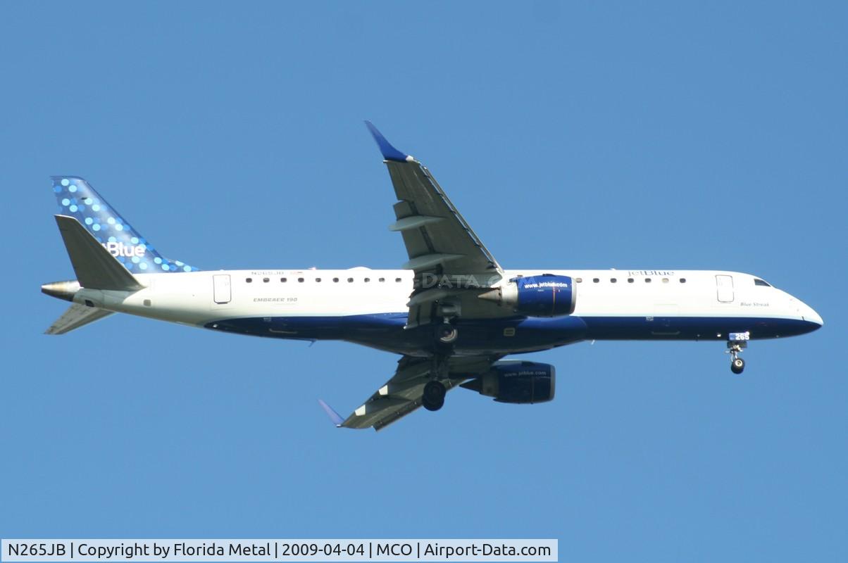 N265JB, 2006 Embraer ERJ-190-100 IGW 190AR C/N 19000049, Jet Blue E190