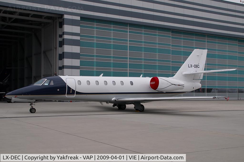 LX-DEC, 2008 Cessna 680 Citation Sovereign C/N 680-0253, Cessna 680