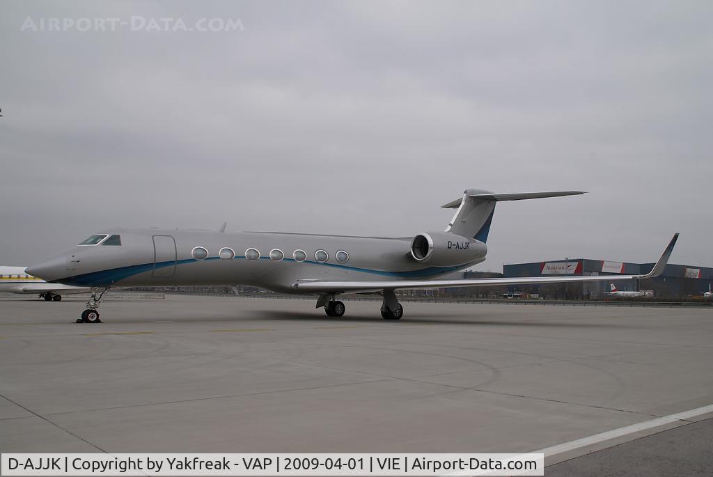 D-AJJK, 2008 Gulfstream Aerospace GV-SP (G550) C/N 5191, Windrose Air Gulfstream 5