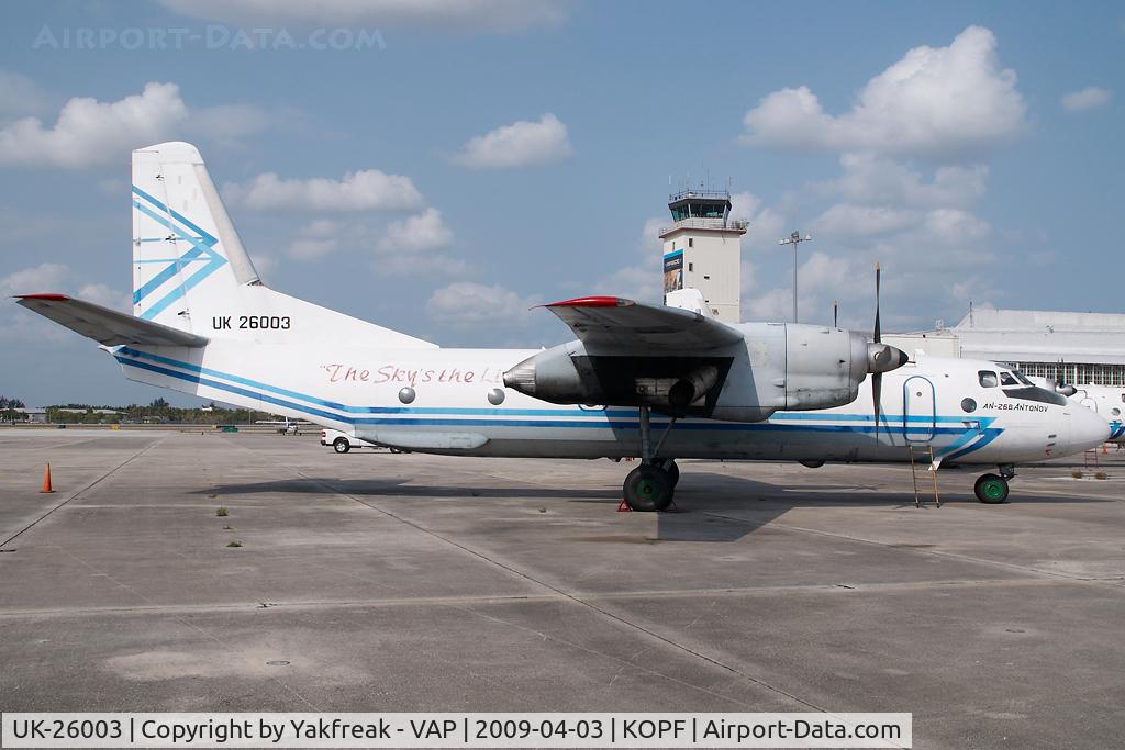 UK-26003, 1980 Antonov An-26B C/N 97310406, Avialeasing Antonov 26