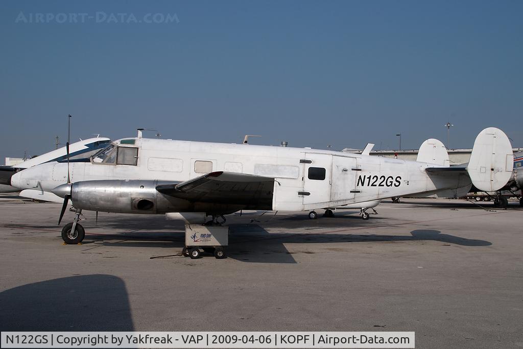 N122GS, 1979 Beech Volpar Turboliner C/N BA-259, Atlantic Air Cargo Beech 18