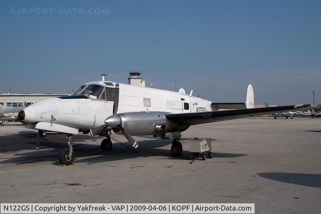 N122GS, 1979 Beech Volpar Turboliner C/N BA-259, Atlantic Air Cargo Beech 18