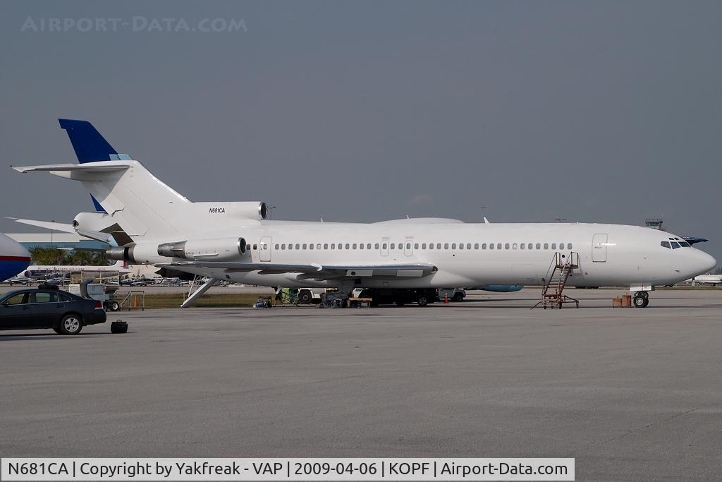 N681CA, 1980 Boeing 727-2S7 C/N 22020, Boeing 727-200