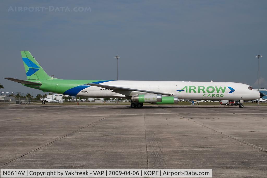 N661AV, 1968 Douglas DC-8-63F C/N 45969, Arrow Air DC8-63
