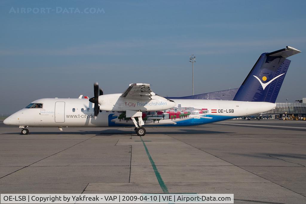 OE-LSB, 1998 De Havilland Canada DHC-8-314Q Dash 8 C/N 525, Intersky Dash 8-300