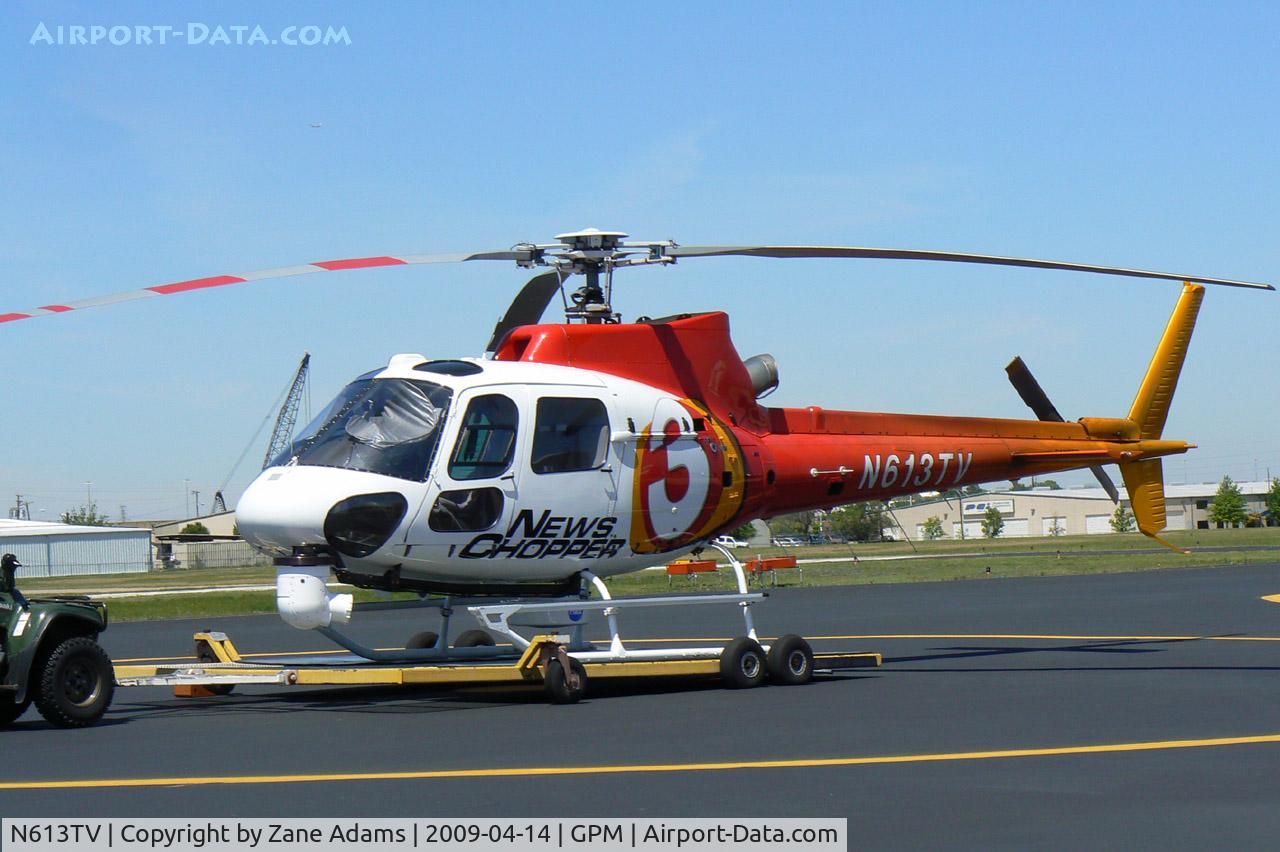 N613TV, 2007 Eurocopter AS-350B-2 Ecureuil Ecureuil C/N 4291, At Grand Prairie Municipal