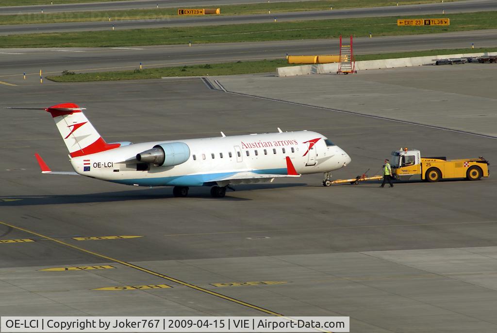 OE-LCI, 1996 Canadair CRJ-200LR (CL-600-2B19) C/N 7133, Austrian arrows Canadair Regional Jet CRJ200LR