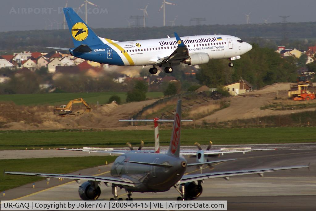 UR-GAQ, 1997 Boeing 737-33R C/N 28869, Ukraine International Boeing 737-33R(WL)
