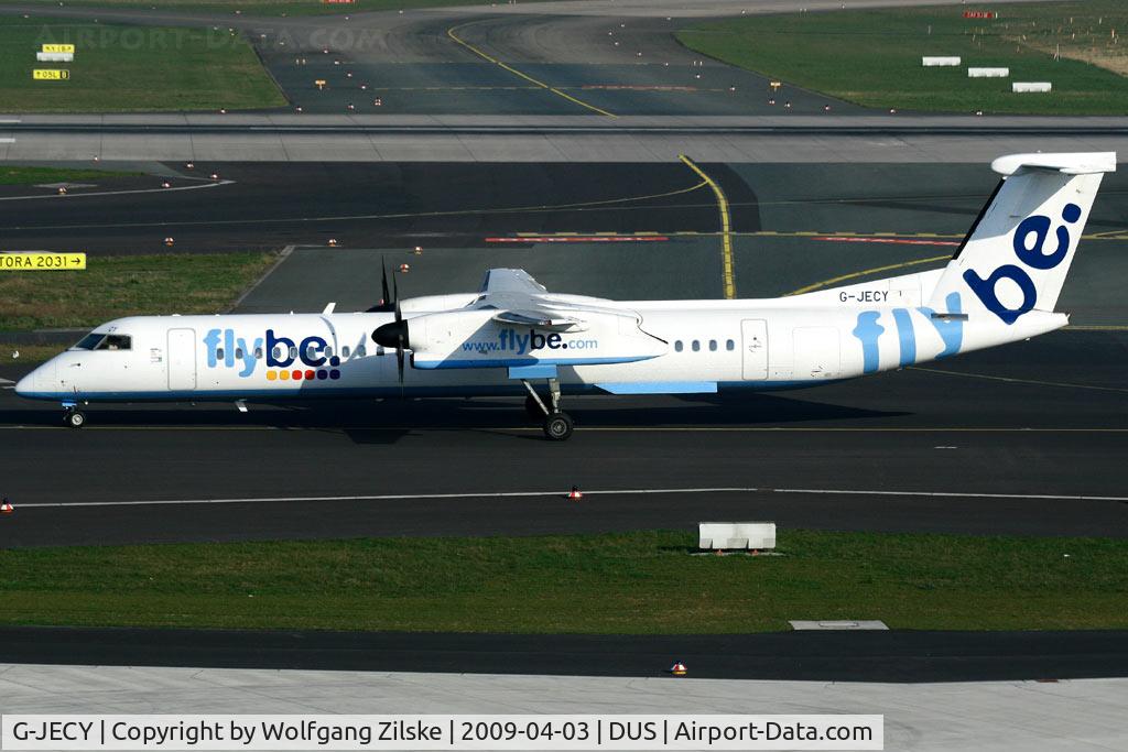 G-JECY, 2007 De Havilland Canada DHC-8-402Q Dash 8 C/N 4157, visitor