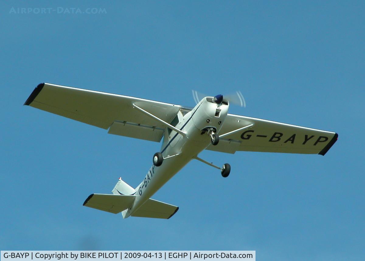 G-BAYP, 1973 Cessna 150L C/N 150-74017, CLIMB OUT FROM RWY 21