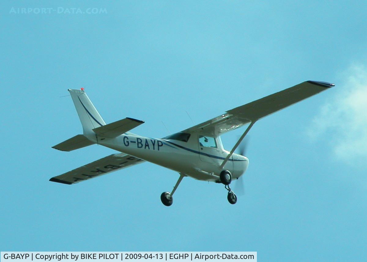 G-BAYP, 1973 Cessna 150L C/N 150-74017, YANKEE PAPA DOING TOUCH AND GOES