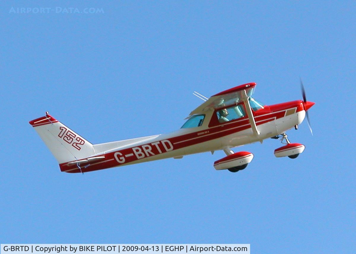 G-BRTD, 1977 Cessna 152 C/N 152-80023, RESIDENT CESSNA 152 CLIMB OUT FROM RWY 21