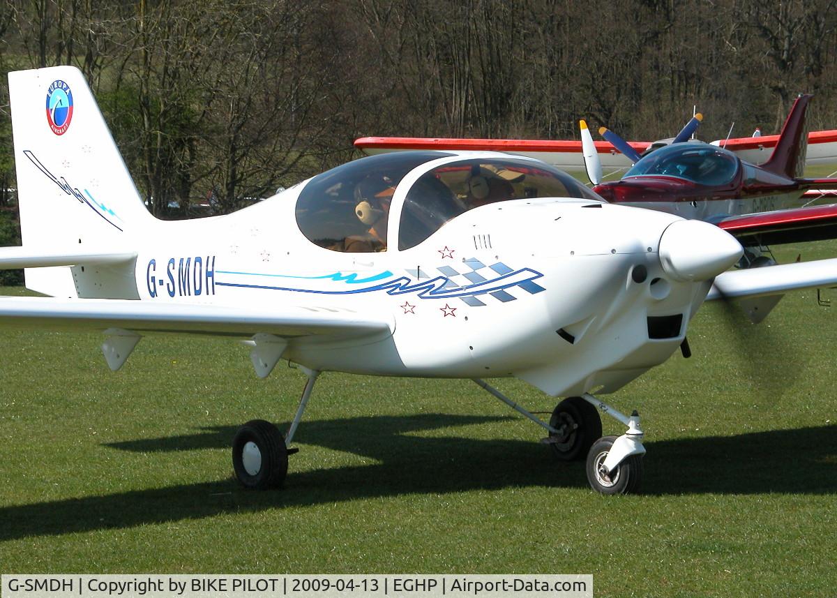 G-SMDH, 2006 Europa XS Tri-Gear C/N PFA 247-13367, EUROPA ON IT'S WAY TO RWY 21
